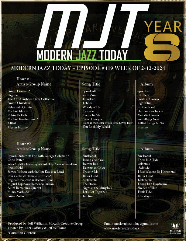 Modern Jazz Today Episode #419